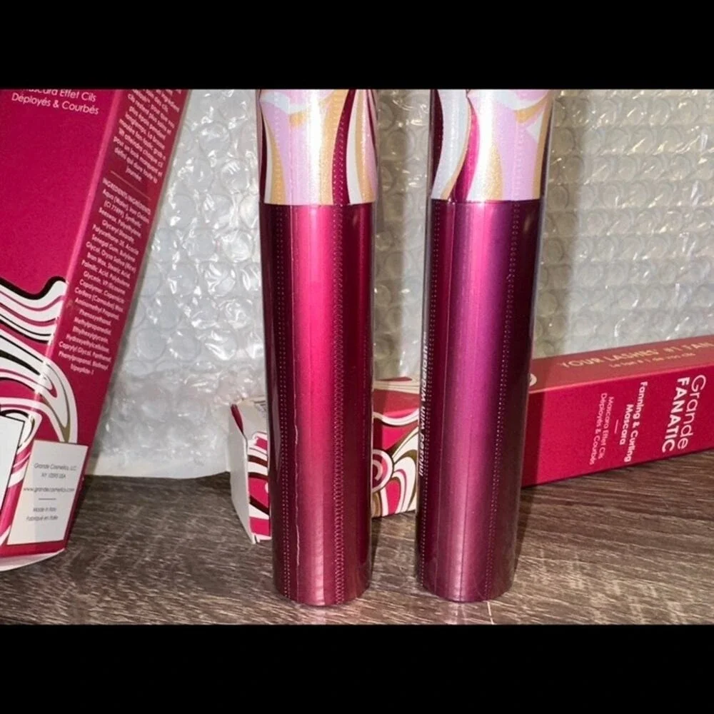 Grande Cosmetics GrandeFANATIC Mascara Fanning Curling Widelash Black Set 2